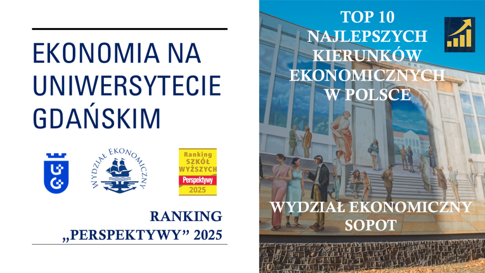 Ekonomia na Uniwersytecie Gdańskim – Top10 w Rankingu Perspektywy 2025!