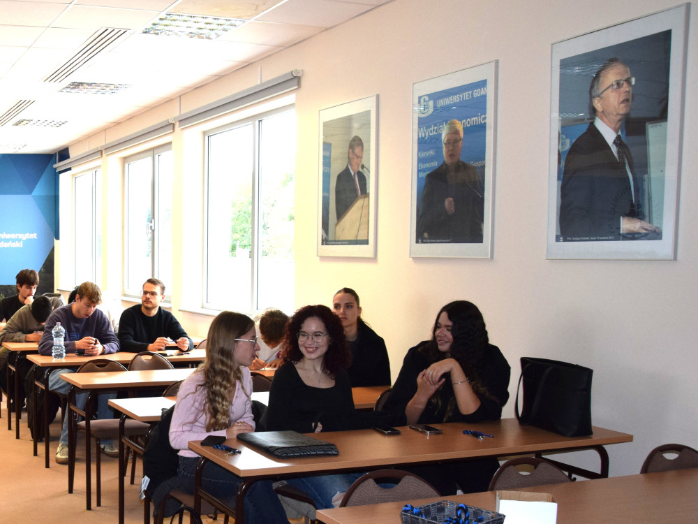 spotkanie powitalne dla studentów Erasmus+ Incoming na Wydziale Ekonomicznym