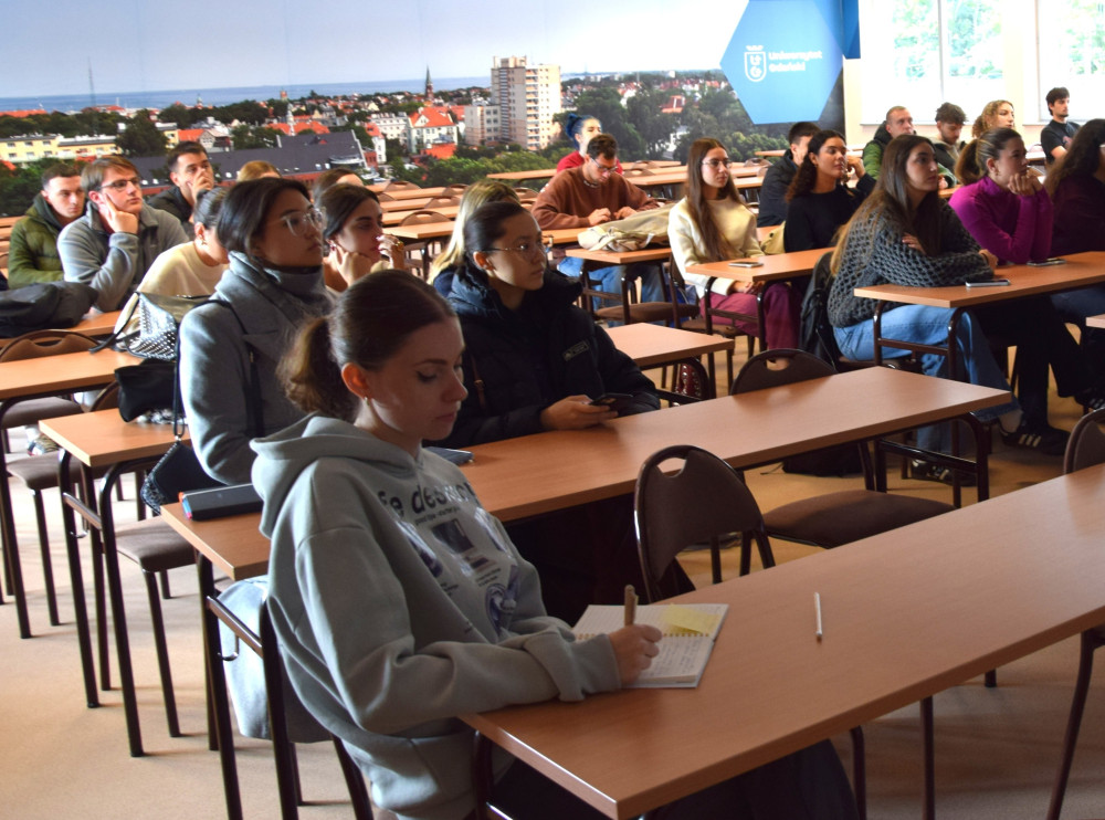 spotkanie powitalne dla studentów Erasmus+ Incoming na Wydziale Ekonomicznym