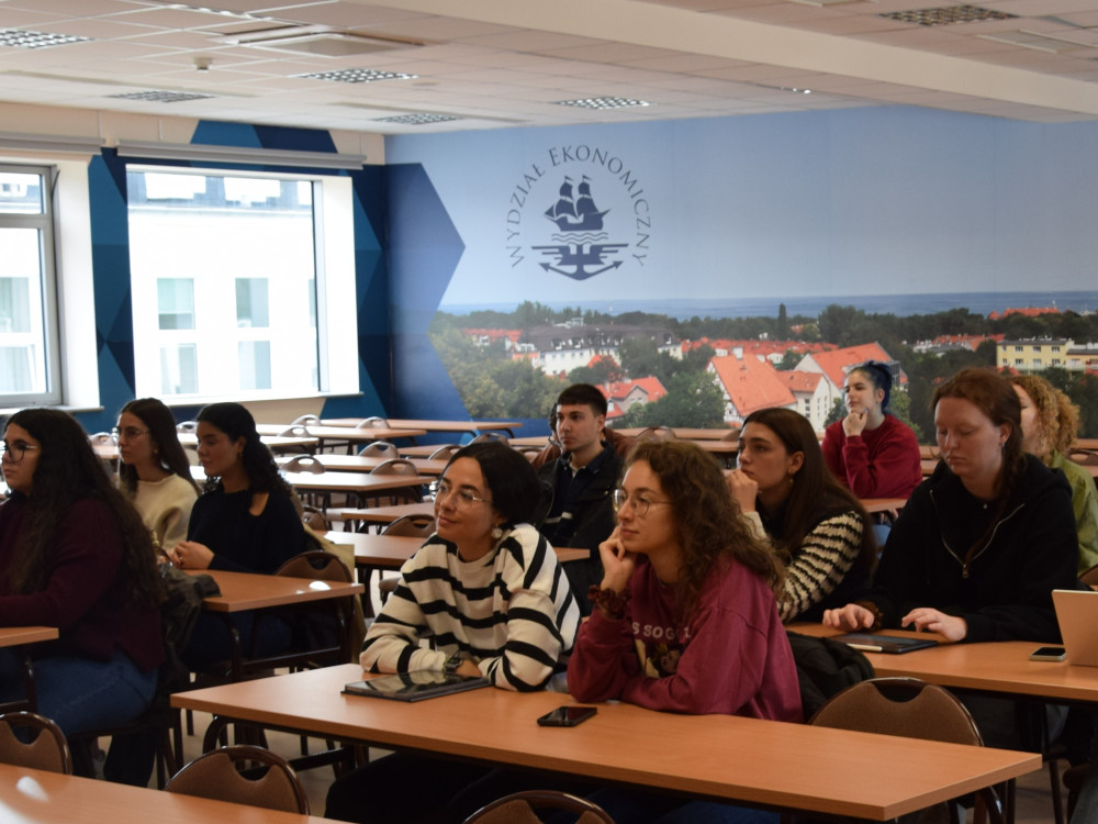 spotkanie powitalne dla studentów Erasmus+ Incoming na Wydziale Ekonomicznym