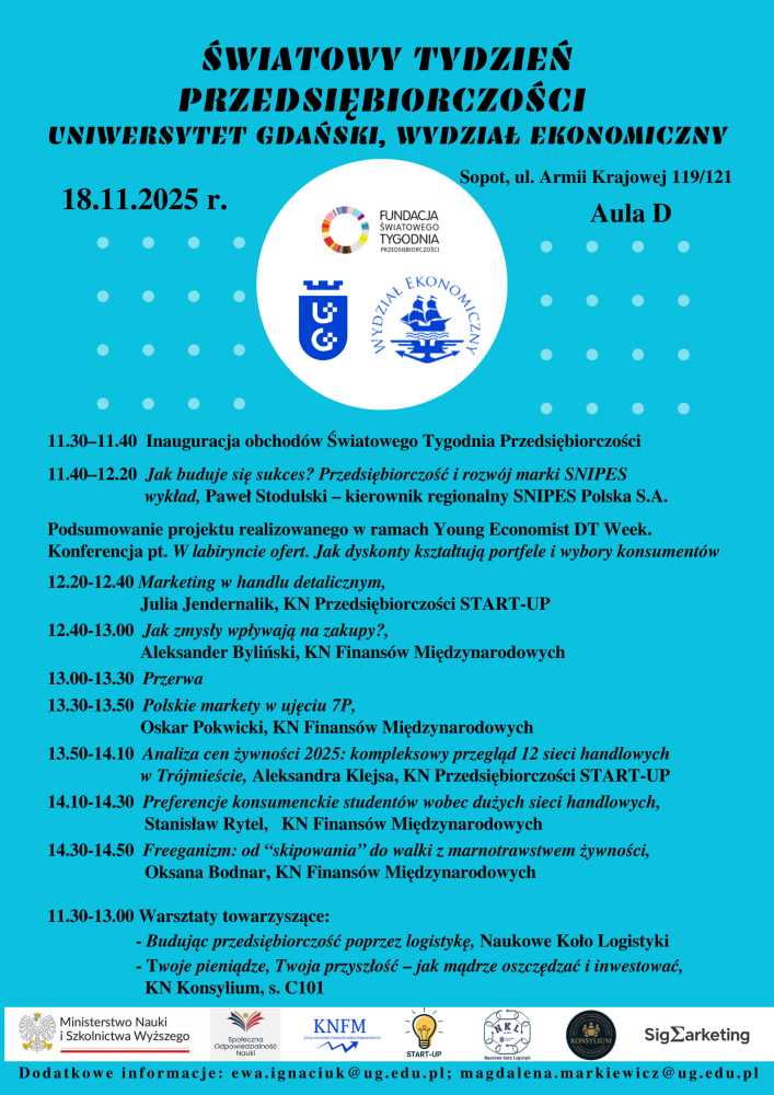 ŚWIATOWY TYDZIEŃ PRZEDSIĘBIORCZOŚCI