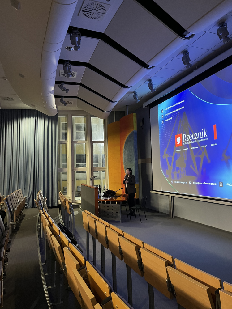 Guest Lecture by the Director of the SME Ombudsman’s Office in Gdańsk