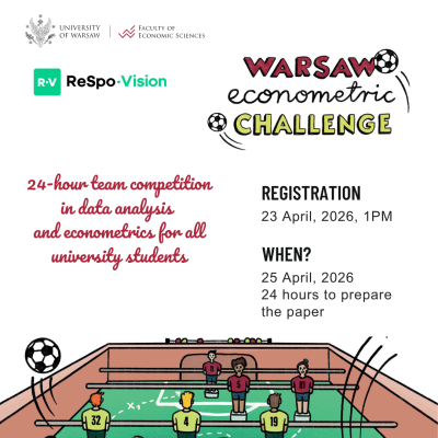 Warsaw Econometric Challenge 2026 - międzynarodowy hackaton online