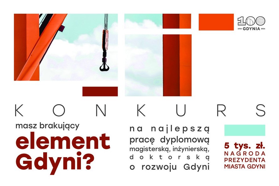Competition for the Mayor of Gdynia’s Award for the best diploma thesis 