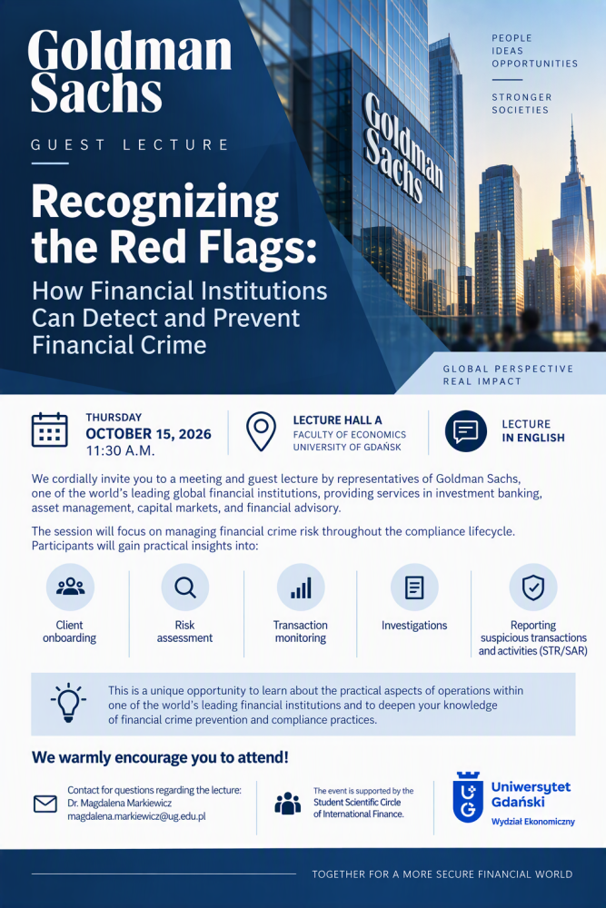 Goldman Sachs plakat
