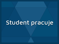 Student pracuje