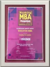 Sukces naszego programu Executive MBA Uniwersytetu Gdańskiego