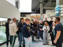 Wizyta studyjna studentów International Business w Aquaparku w Redzie 