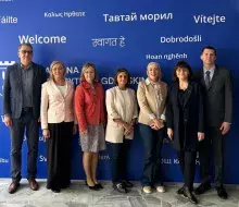 A visit by representatives of the British University in Egypt