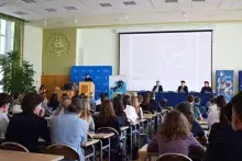 Symulacja obrad ONZ podczas konferencji CASMUN na Wydziale Ekonomicznym