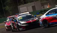 Michał Bartoszuk na podium w TCR Italy jako pierwszy kierowca z Polski