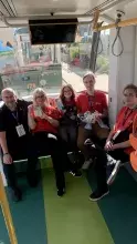 Studenci Naukowego Koła Logistyki  na Międzynarodowych Targach Kolejowych TRAKO 2025