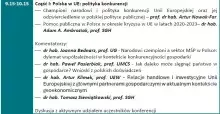 Department of International Business was a co-organizer of the 5th National Scientific Conference “Poland in the European Union. Report 2025”, SGH Warsaw School of Economics.
