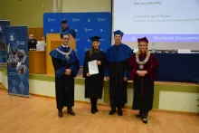 24 października 2025 r. uroczysta Gala wręczenia dyplomów Absolwentom Studiów Magisterskich Wydziału Ekonomicznego UG roku akademickiego 2024/2025.