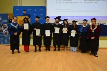 24 października 2025 r. uroczysta Gala wręczenia dyplomów Absolwentom Studiów Magisterskich Wydziału Ekonomicznego UG roku akademickiego 2024/2025.