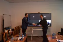 Obrona rozprawy doktorskiej mgr. Adama Damratha