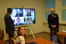 Obrona doktorska mgr. Wojciecha Wężyka