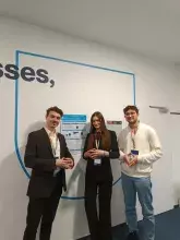 UG students on the international Erasmus+ BIP program at Newton University in Prague