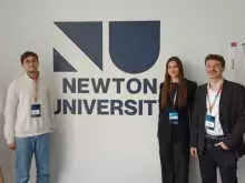 UG students on the international Erasmus+ BIP program at Newton University in Prague