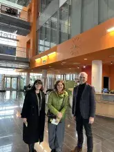 The visit of prof. Anna Ferragina from the University of Salerno at the Faculty of Economics