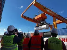 Wizyta studyjna studentów WE na Terminalu Intermodalnym PCC w Kutnie