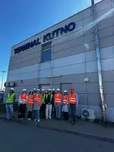 Wizyta studyjna studentów WE na Terminalu Intermodalnym PCC w Kutnie