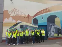 Wizyta studyjna studentów kierunku Ekonomia speecjalność Logistyka w PESA S.A. w Bydgoszczy