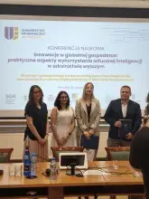 Pierwsze miejsce absolwentki Wydziału Ekonomicznego Uniwersytetu Gdańskiego w Ogólnopolskim Konkursie Prac z obszaru MSG