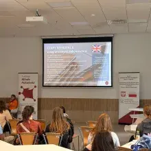 The Faculty of Economics presented degree programmes to young members of the Polish diaspora - the “Fahrenheit Academic Bridges” Project