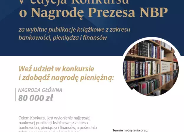 V edycja Konkursu o Nagrodę Prezesa NBP