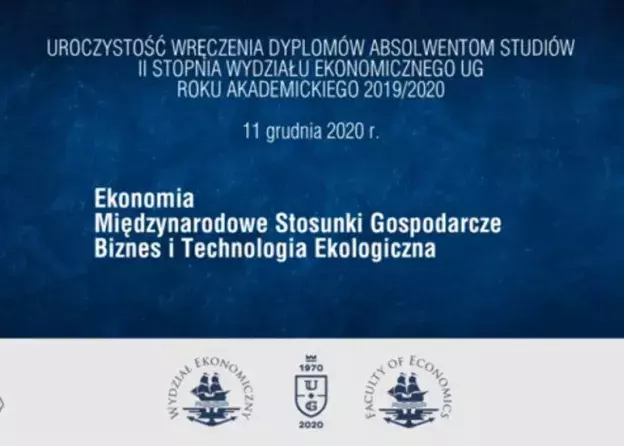 Graduation ceremony 2020