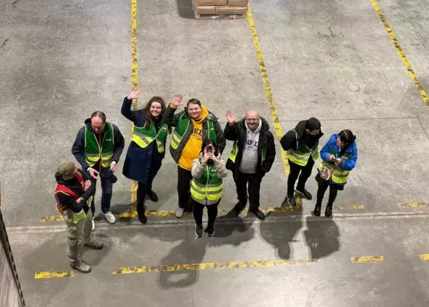 Wizyta studyjna w przedsiębiorstwie ROHLIG SUUS Logistics w Gdańsku