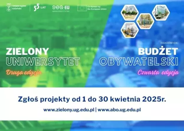 Rusza czwarta edycja Akademickiego Budżetu Obywatelskiego Uniwersytetu Gdańskiego oraz druga edycja…