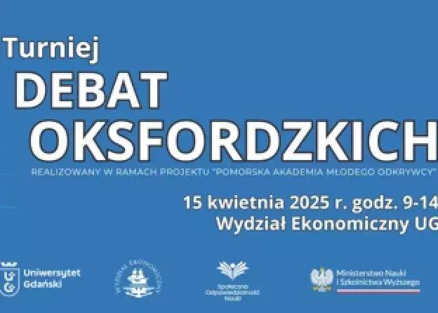 Turniej Debat Oksfordzkich na Wydziale Ekonomicznym 15.04.2025 r.