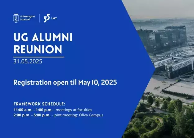 The University of Gdańsk invites to the World Alumni Meeting - May 31, 2025