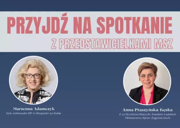 Wyjątkowe  spotkanie z przedstawicielkami Ministerstwa Spraw Zagranicznych