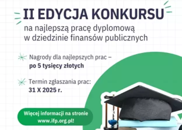 Konkurs na najlepszą pracę dyplomową z zakresu finansów publicznych – II edycja