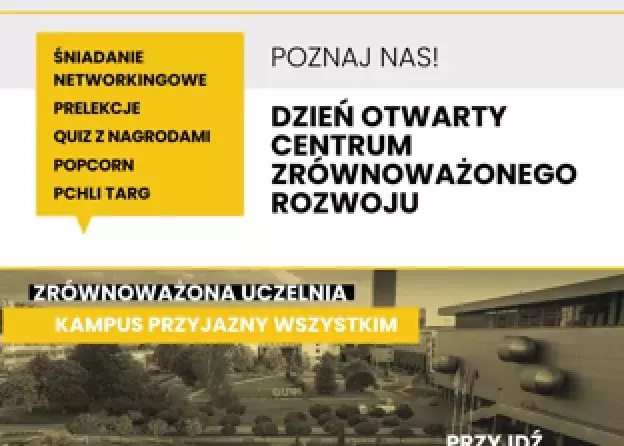 Dzień Otwarty Centrum Zrównoważonego Rozwoju UG