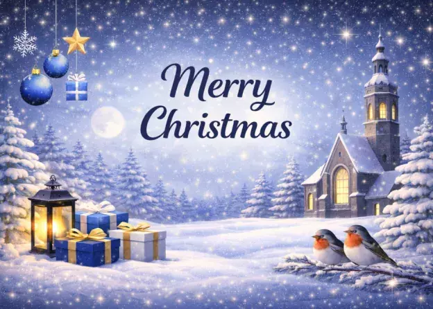 Merry Christmas and a Happy New Year 2026!