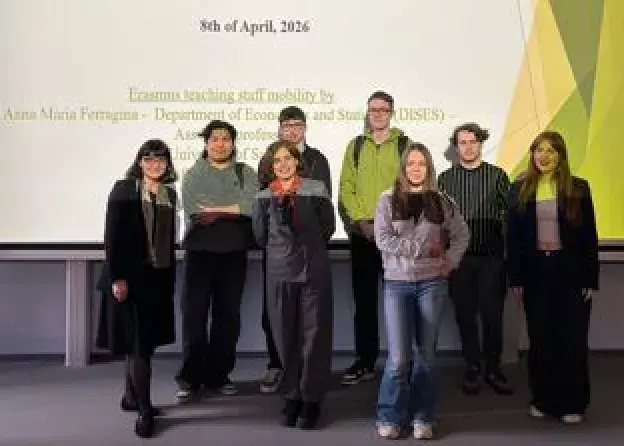 The visit of prof. Anna Ferragina from the University of Salerno at the Faculty of Economics