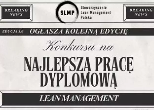 3rd Edition of the Competition for the Best Thesis in Lean Management