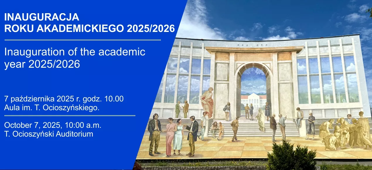 Invitation to the inauguration of the 2025/26 academic year at the Faculty of Economics on October 7, 2025